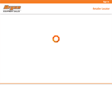 Tablet Screenshot of bryanequipment.com